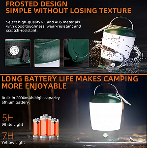 Фонарь для кемпинга аккумуляторный T31 SuperFire 200 Lumen IP44 synthetic.ua - Фото 1