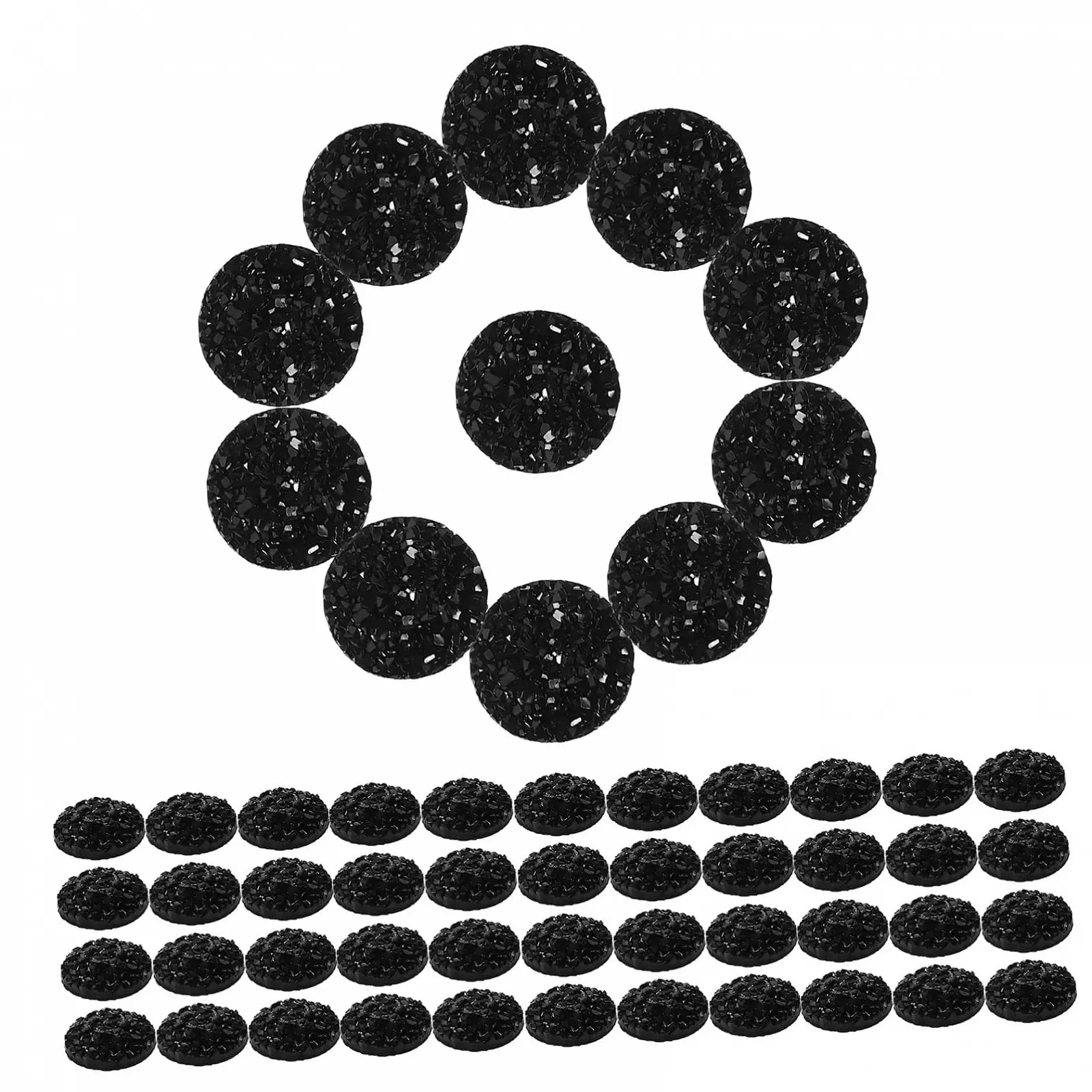 Стрази Мікс DECHOUS 400 штук, опалітові, для манікюру, фото №2