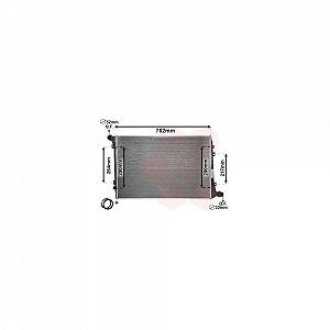 Радиатор охлаждения двигателя VAN WEZEL IR PLUS 58002224 для AUDI SEAT SKODA VW - Фото 1