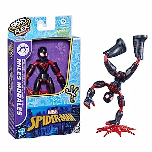 Гнучка фігурка Hasbro Marvel Spider-Man Bend and Flex Missions Miles Morales Space Mission 15 см synthetic.ua - Фото 1