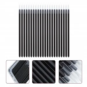 Кисті для підводки очей Beaupretty 50 шт. synthetic.ua - Фото 1