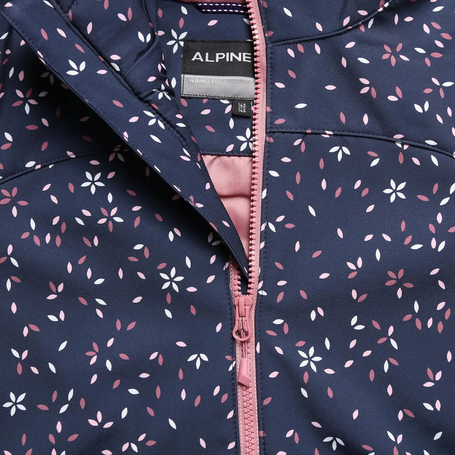 Детская зимняя куртка софтшелл Alpine Pro Ilemo с капюшоном, утепленная, водонепроницаемая, дышащая и очень теплая куртка со светоотражающими элементами, фото №5