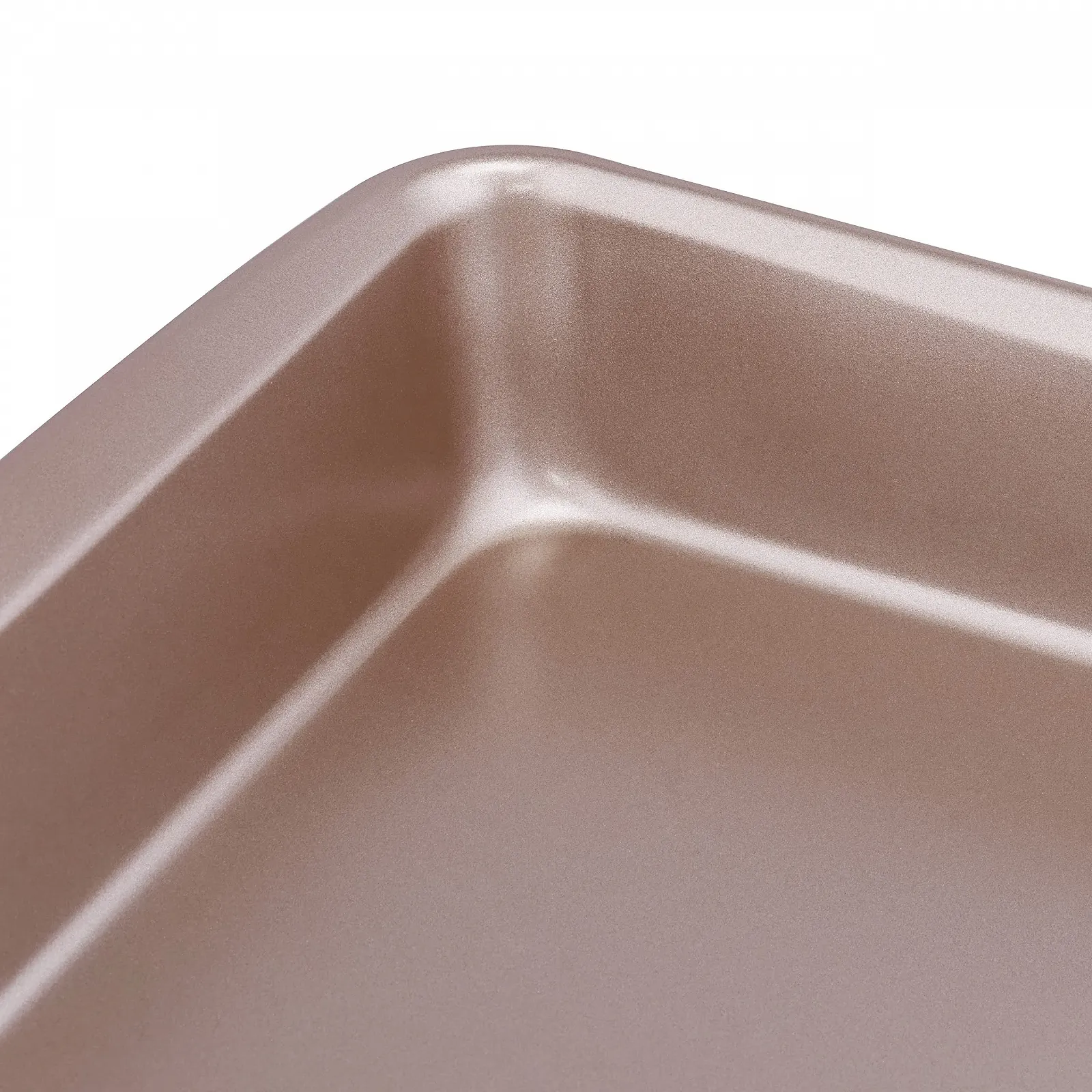 Форма для випікання Relaxdays квадратна антипригарна 4 л з вуглецевої сталі коричнева, фото №7