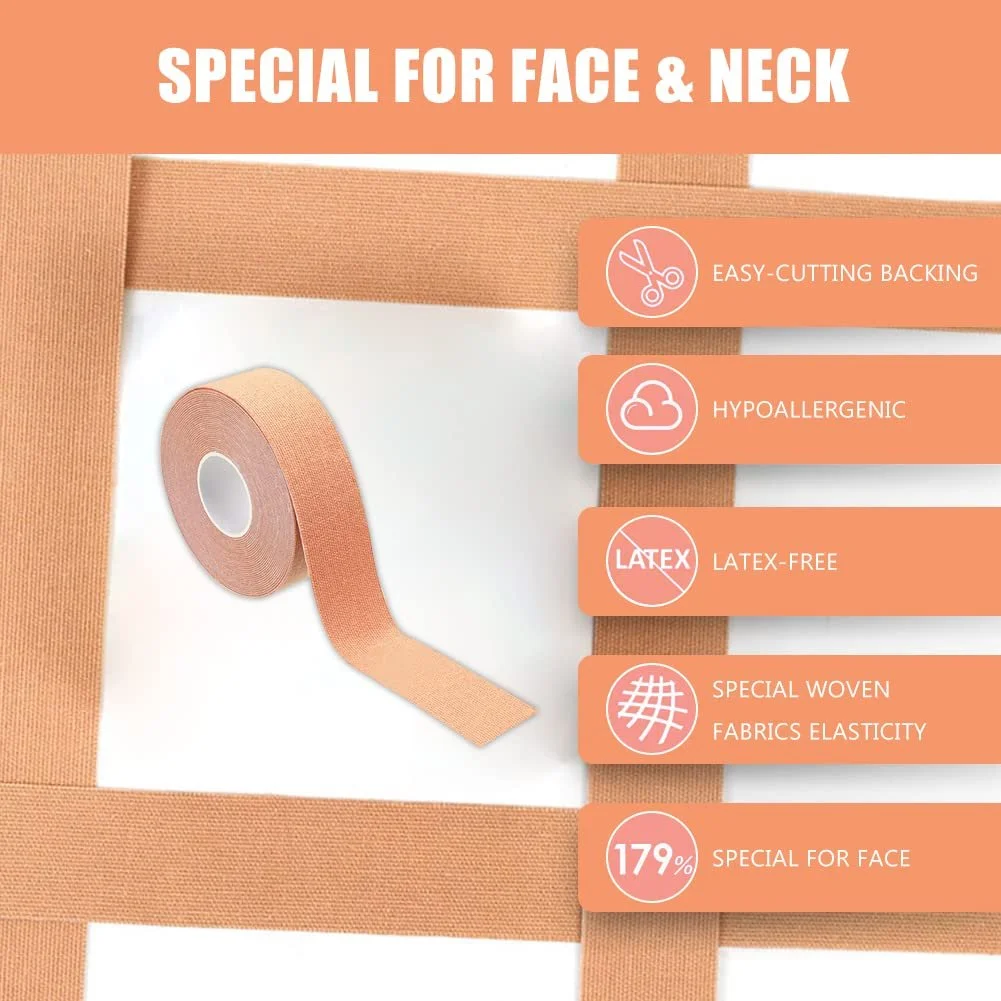 Стрічка для підтяжки обличчя Myofascial, патчі проти зморшок, багатофункціональна стрічка, фото №4