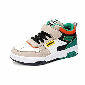 Кроссовки Детские для мальчиков и девочек Спортивная обувь для зала Нескользящие Размер 27-38 - Фото 1