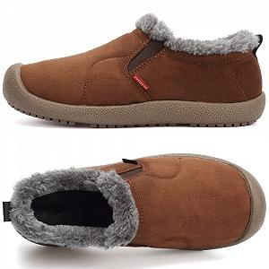 Ботинки VTASQ Зимние Мужские Подкладка Тёплые Снежные Ботинки Короткий Волож Slip On synthetic.ua - Фото 1