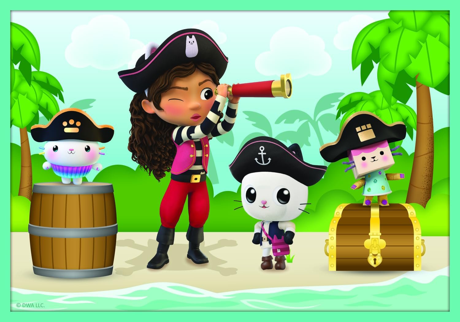 Набор пазлов Trefl Gabby's Dollhouse In the Gabby World 10-в-1 от 12 до 48 элементов от 4 лет, фото №15