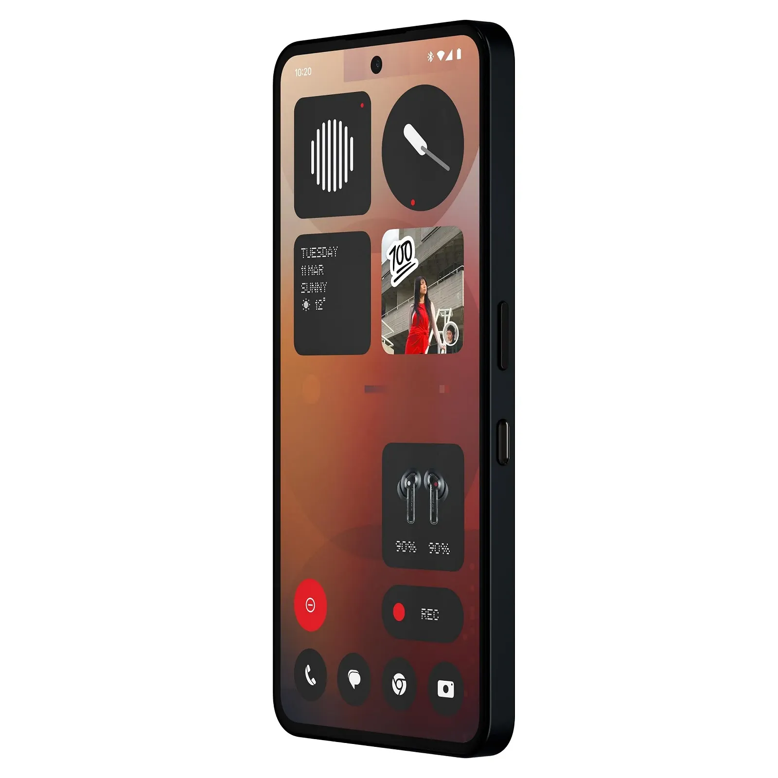 Смартфон Nothing Phone (3a) 256 ГБ Black, фото №2