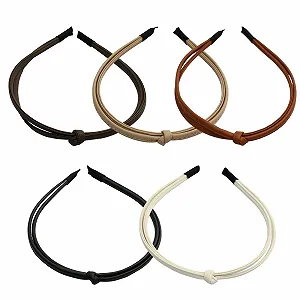 Жіночий обруч Шкіряний набір з 5 - Фото 1