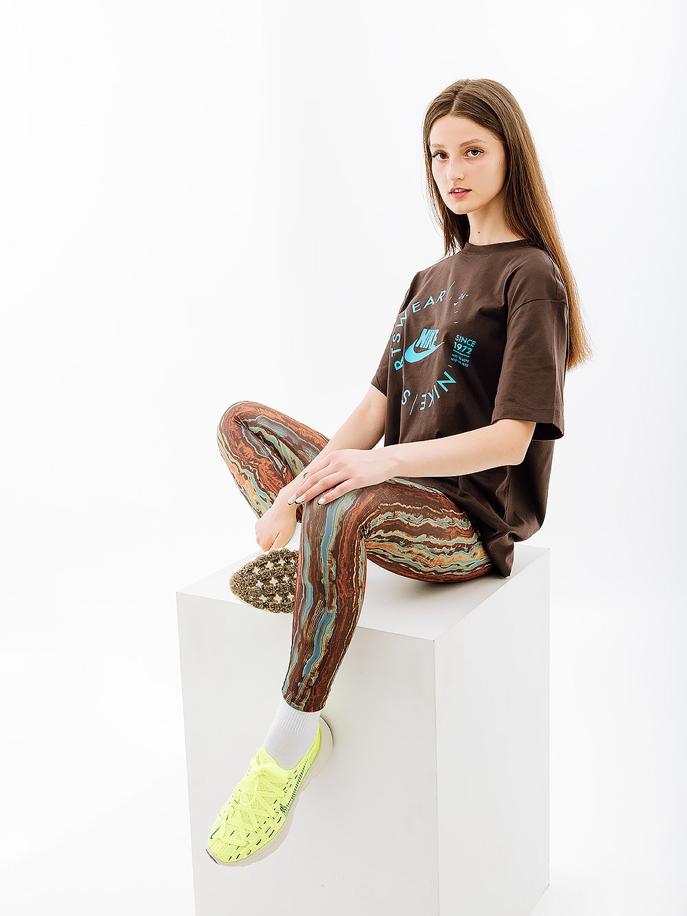 Футболка Nike W NSW TEE BF PRNT SU M, фото №5