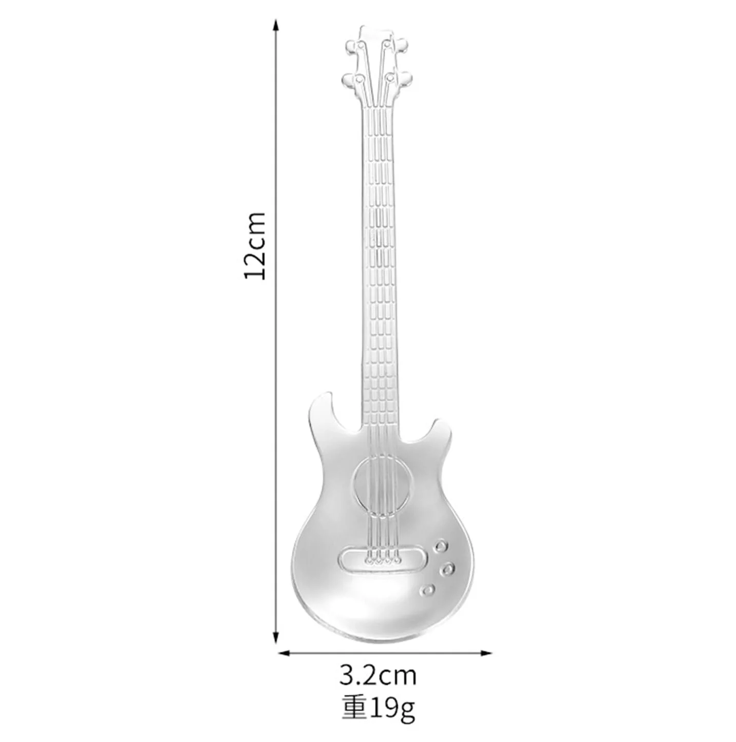 Набір з 7 кольорових десертних ложок з нержавіючої сталі, фото №2