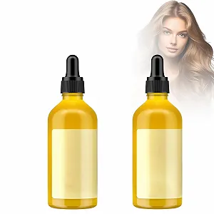 Масло для роста волос, 2 шт. в упаковке, сыворотка для лечения волос, почва для роста волос, сыворотка для волос, сыворотка для глубокого увлажнения тонких, вьющихся и поврежденных волос - Фото 1