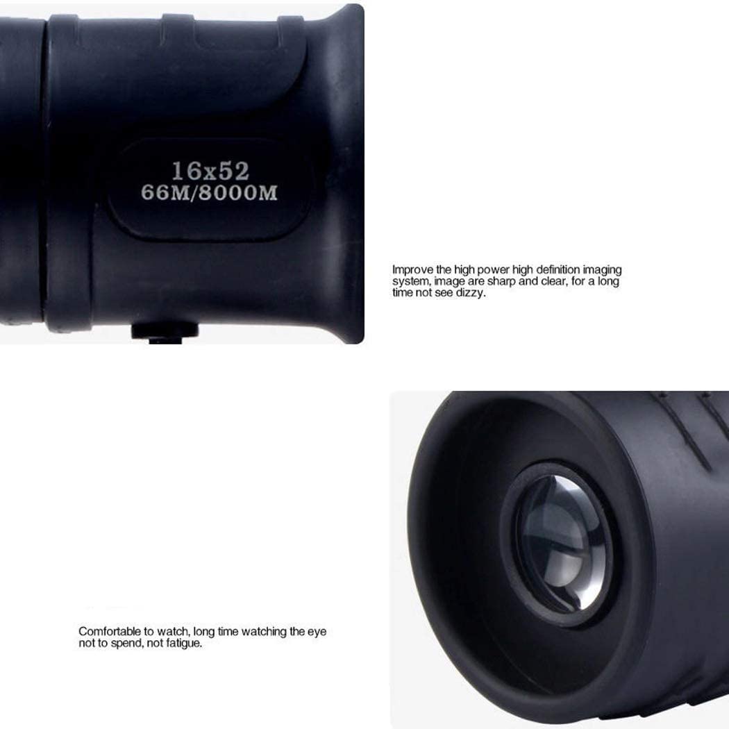 Монокуляр Hochleistungs HD-Zoom 16x52 16-кратне збільшення Zoomobjektiv-Teleskop, фото №3
