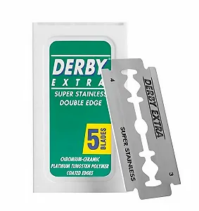 Лезвия для бритвы Derby Extra 5 шт. - Фото 1
