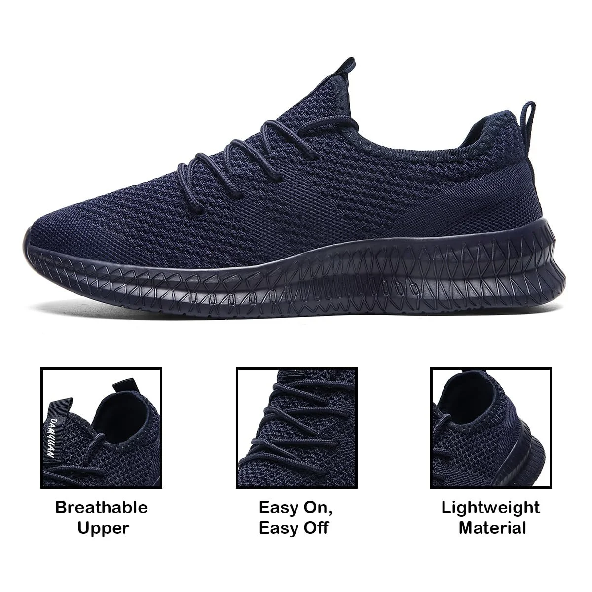 Кроссовки VGPSFN Мужские Для Бега Ходьбы Тенниса Спорта Тренажерного Зала Повседневные Удобные Легкие Нескользящие Дышащие Модные Тренировочные, фото №4