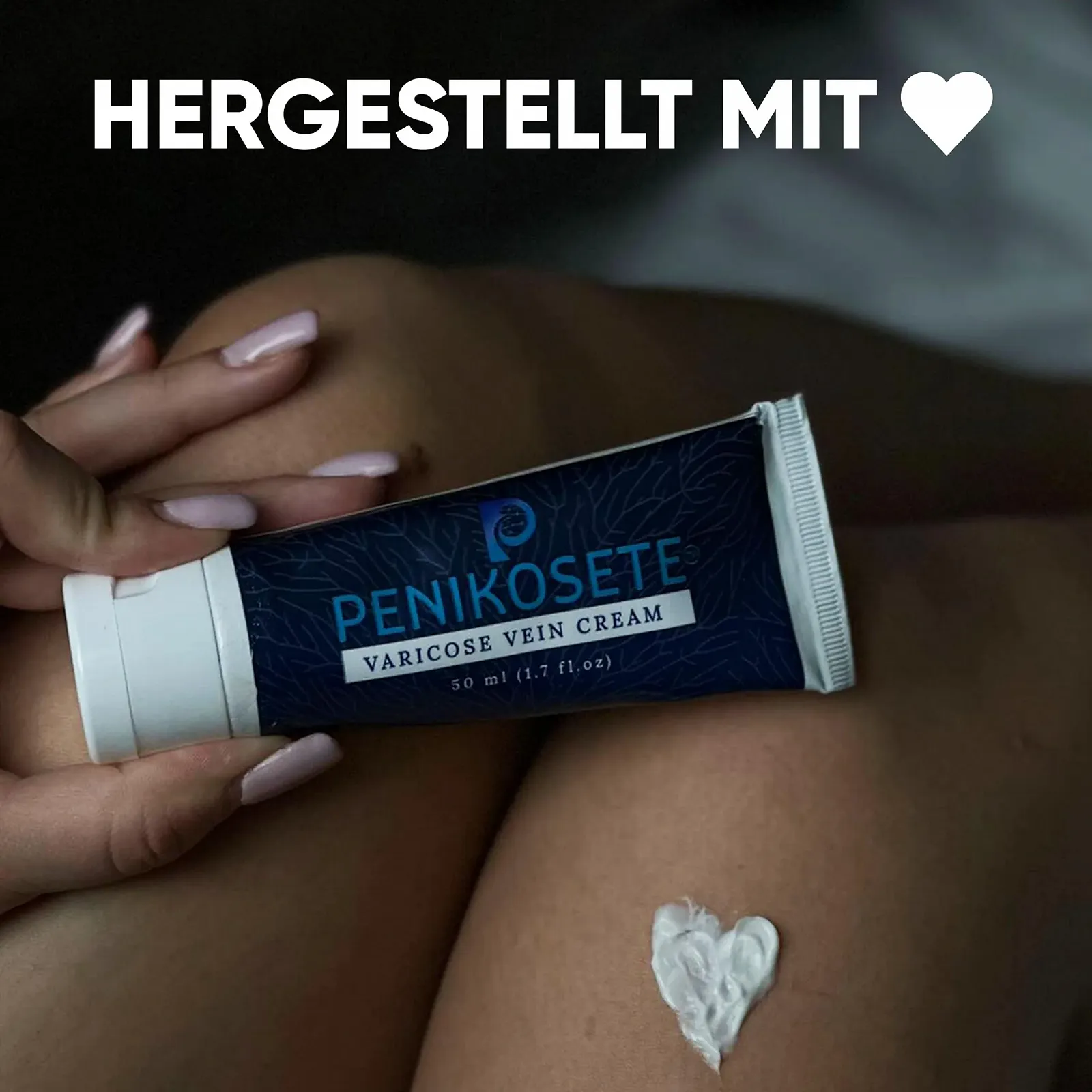 Крем для ног PENIKOSETE Vein Care Cream с ашвагандой натуральная аюрведическая формула нелипкий, фото №9