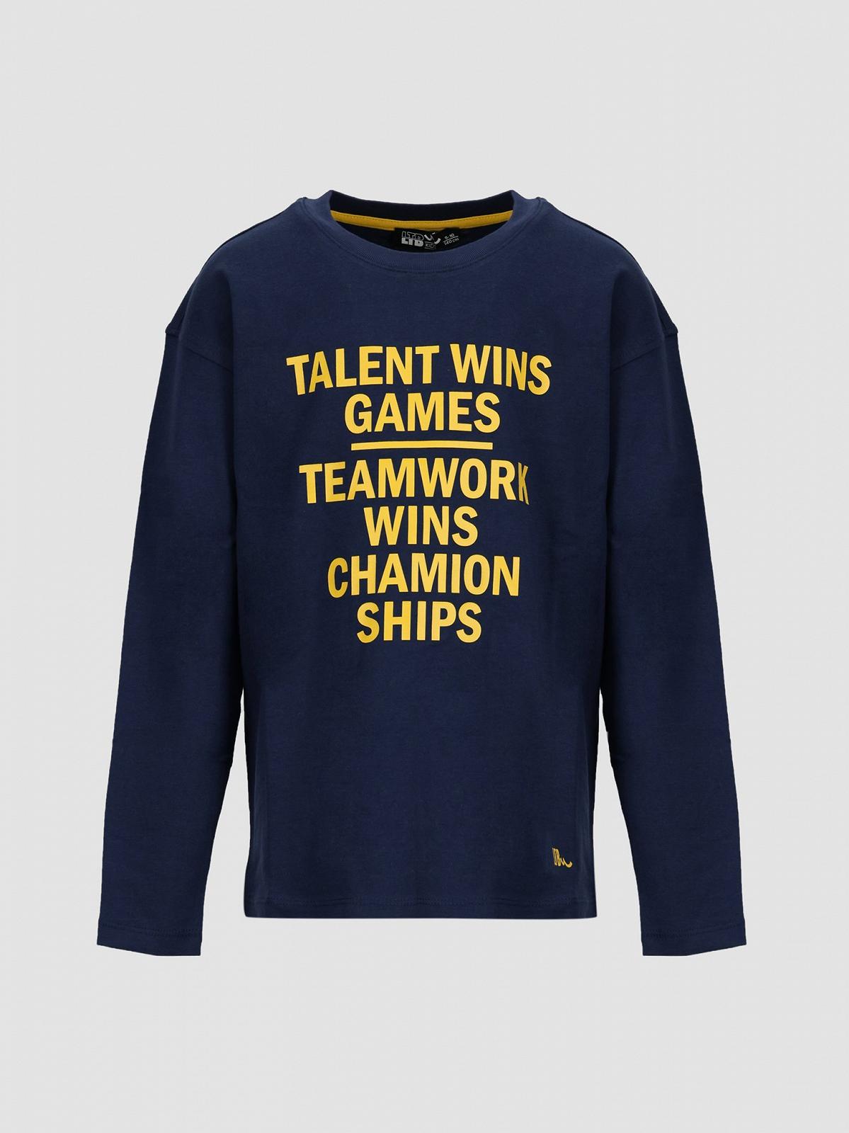 Толстовка LTB Kids RECEBE темно-синий 164см, фото №1