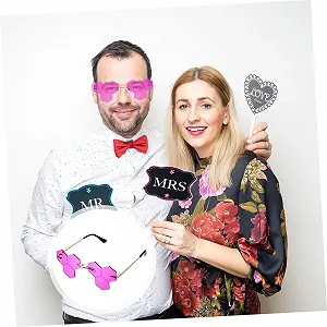 Солнцезащитные очки PACKOVE 2 пары для мужчин и женщин, большие, разноцветные, фиолетовые synthetic.ua - Фото 1