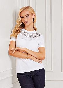 Женская футболка Marciano by Guess Белый - M synthetic.ua - Фото 1