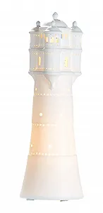 Настільна лампа GILDE Lighthouse Декоративна Порцеляна Морський стиль 35 см - Фото 1