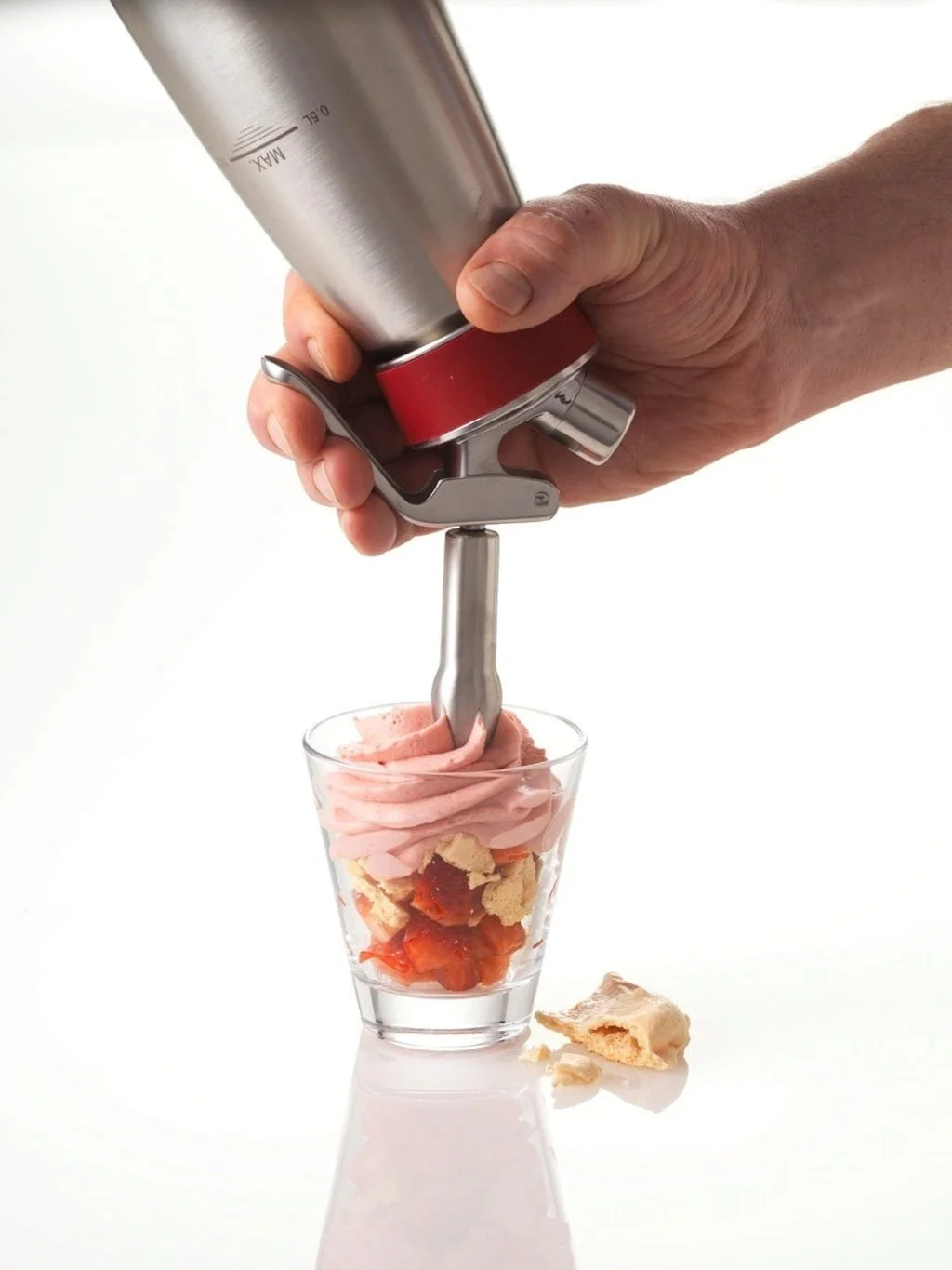 Диспенсер для вершків iSi Gourmet Whip Plus / 1л / Метал, фото №2