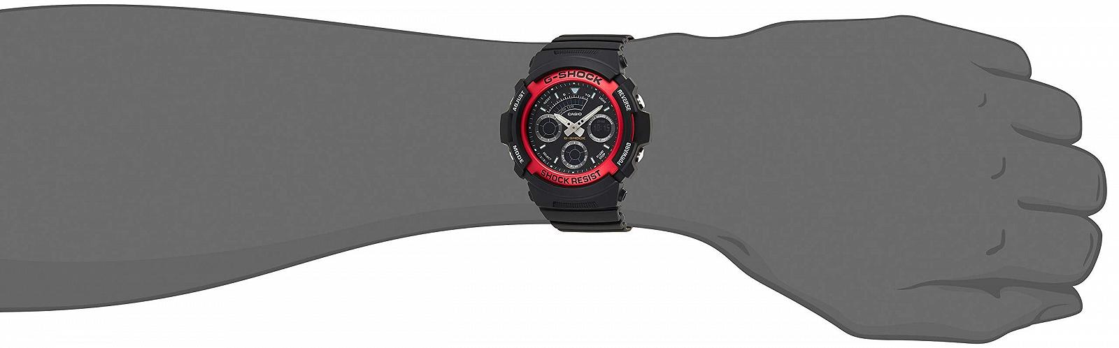 Годинник Casio G-Shock AW-590 Аналого-цифровий чоловічий, фото №6