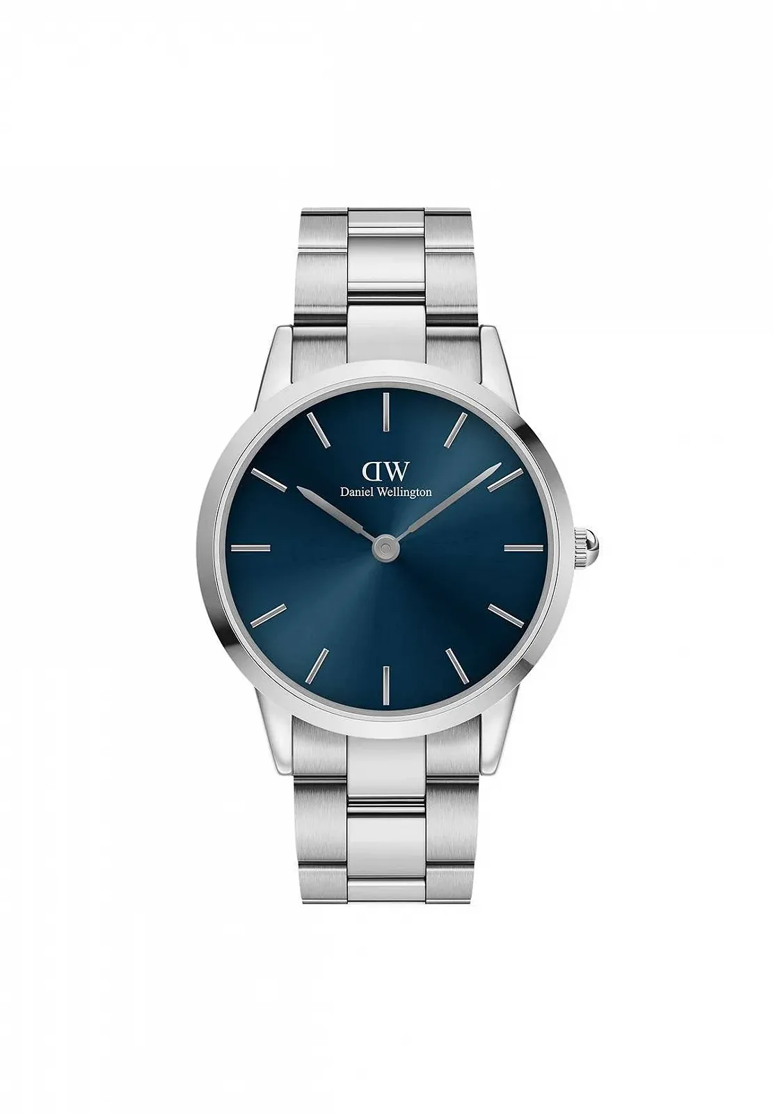 Часы Daniel Wellington Iconic Rose Gold нержавеющая сталь (316L), синий, Classic, фото №1