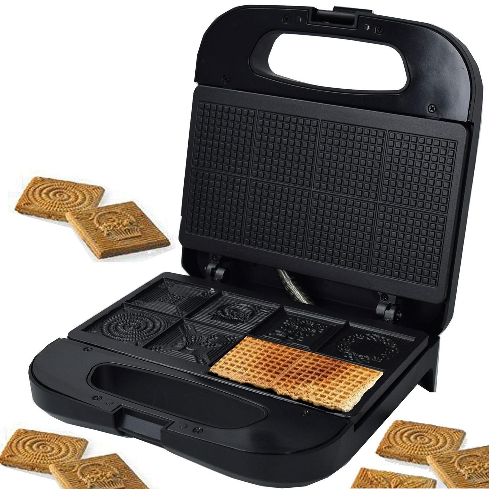 Вафельница Syntrox Germany ZWE-800 для коричных вафель для выпечки 8 вкусных коричных вафель, фото №9