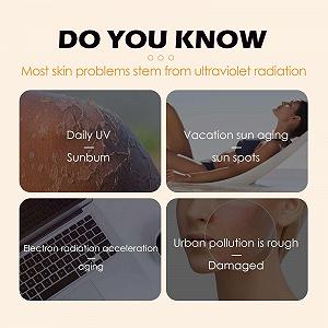 Пудра с защитой от солнца SPF 50++ Минеральная пудра с мягкой кистью для защиты от солнца, Легкая матирующая полупрозрачная пудра для лица для всех типов кожи (2 шт.) synthetic.ua - Фото 1