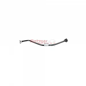 Трубка охолоджувальної рідини METZGER 2420901 для AUDI, верхня ліва - Фото 1