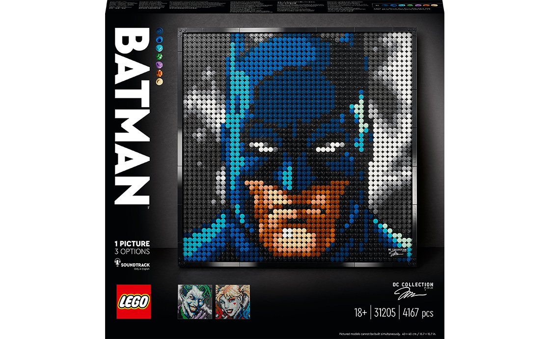 Конструктор Лего LEGO ART Колекція Джим Лі Бетмен (31205), фото №1