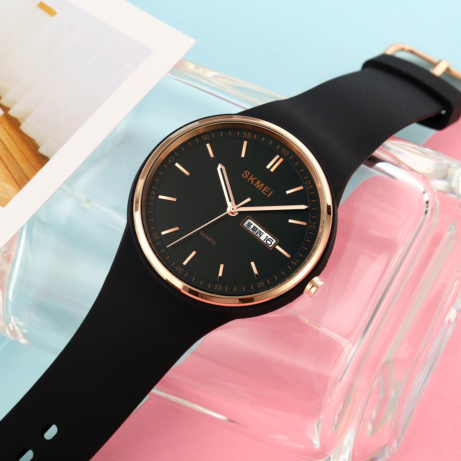 Годинник Skmei 1747BK Black, фото №3
