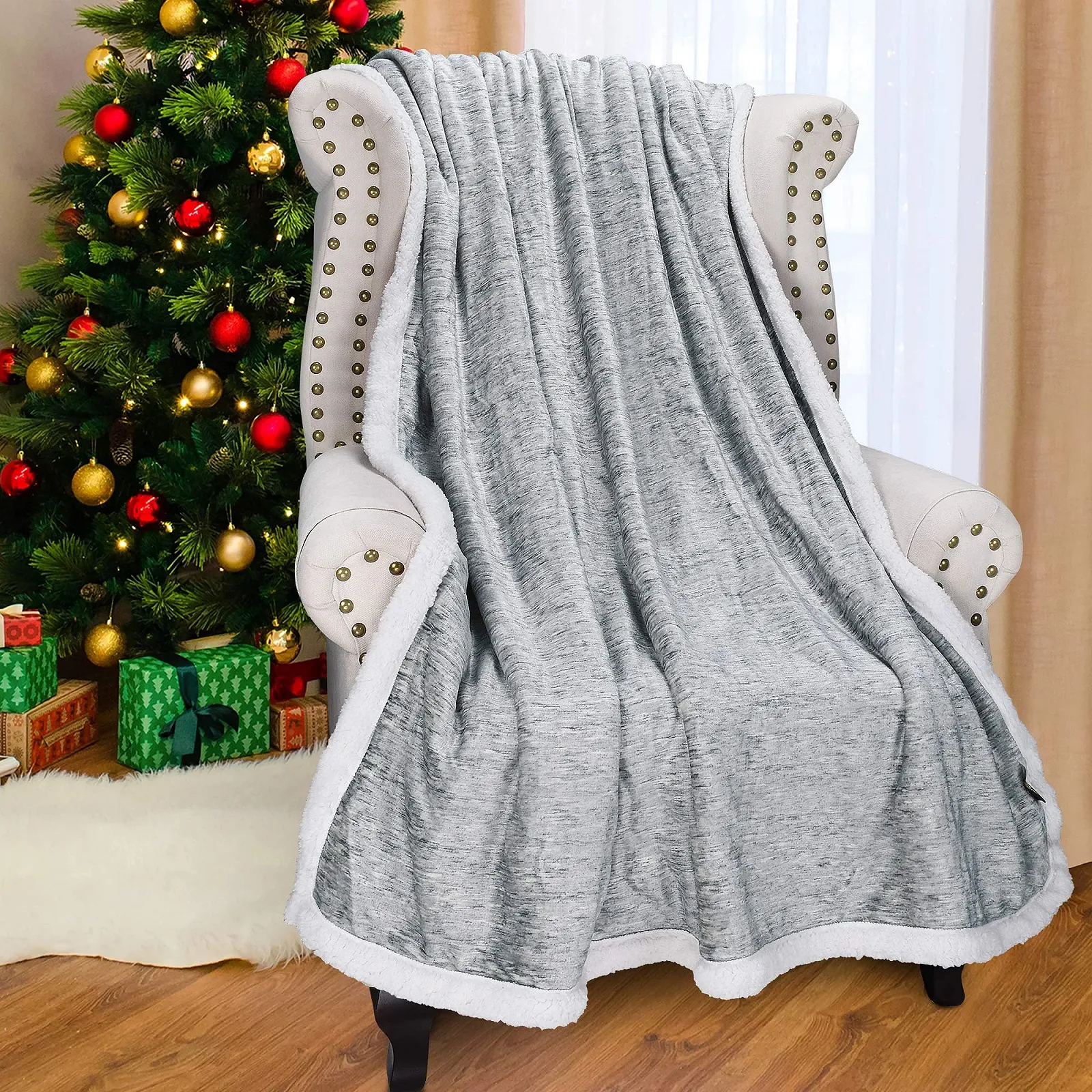 Одеяло Sherpa Catalonia Classy Фланелевое одеяло Мягкое Розовый, фото №1