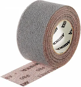 Шліфувальна стрічка Mirka Abranet / 75 мм х 10 м рулон / P150 / Сірий - Фото 1