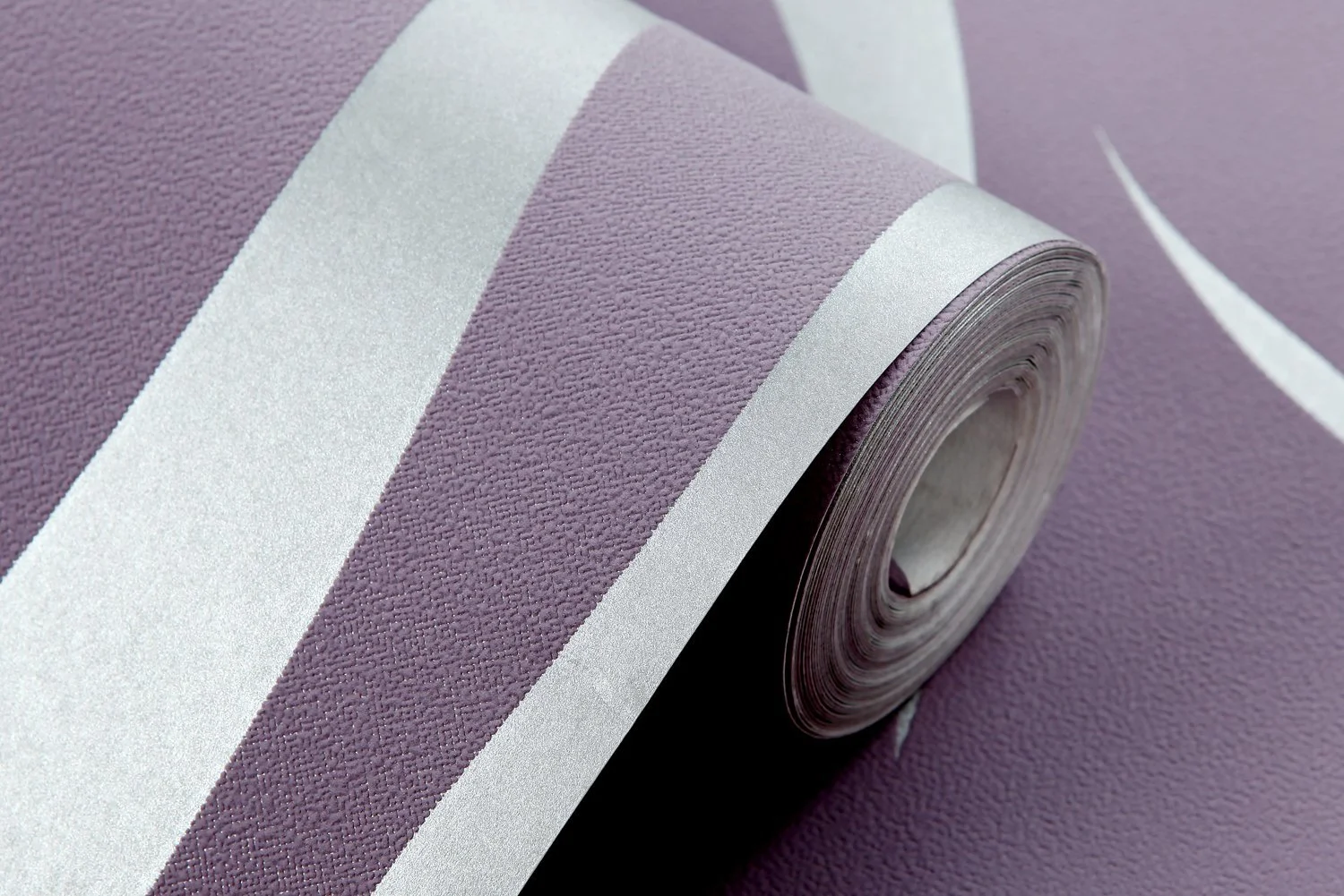 Шпалери Modern Minimalist Water Plant Pattern 3D Flocking Embossed 1 рулон Фіолетовий, фото №6 Шпалери Modern Minimalist Water Plant Pattern 3D Flocking Embossed 1 рулон Фіолетовий, фото №6