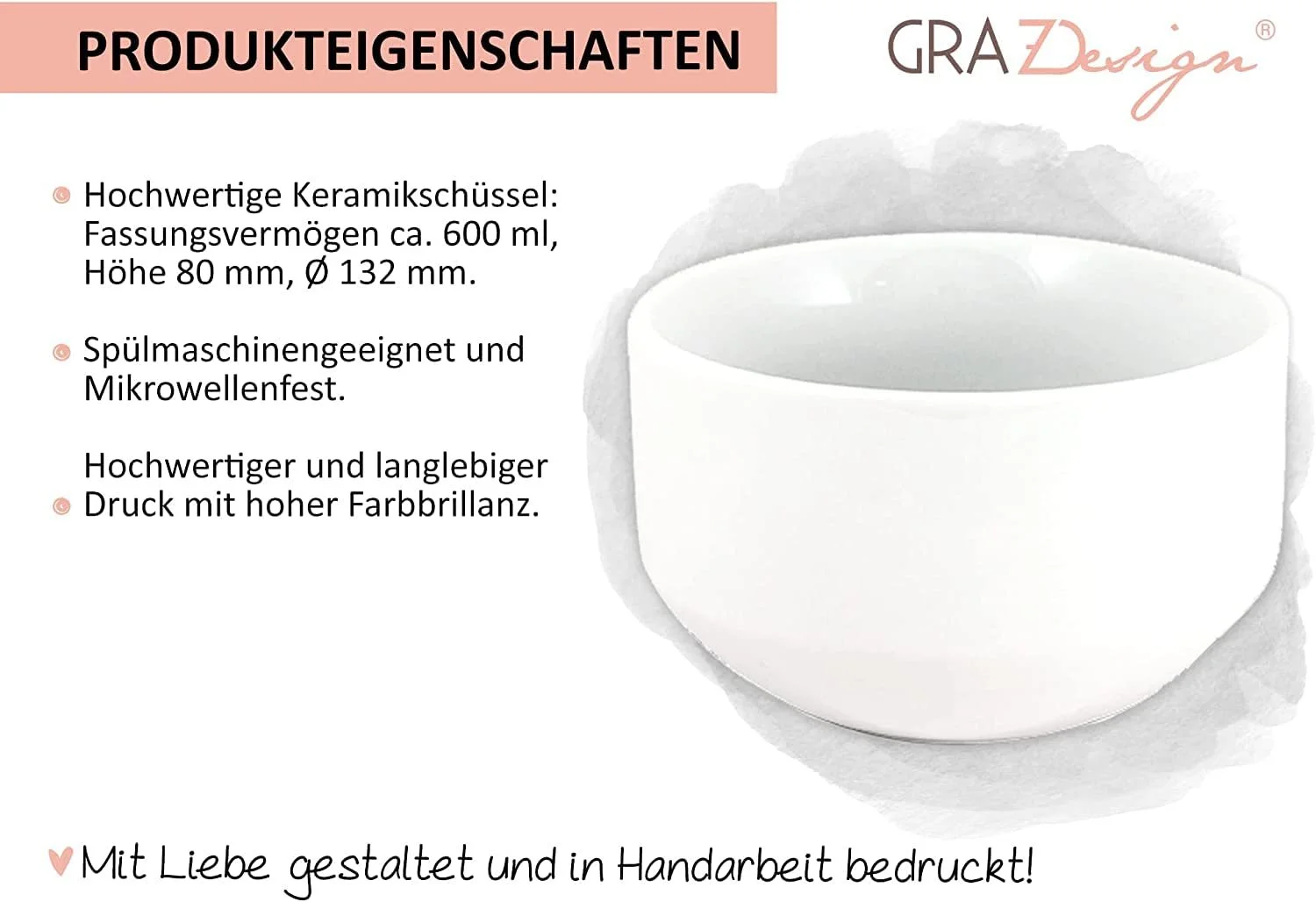 Тарелка для хлопьев GRAZDesign Рождественский мотив для детей и взрослых, Керамика, фото №7 Тарелка для хлопьев GRAZDesign Рождественский мотив для детей и взрослых, Керамика, фото №7