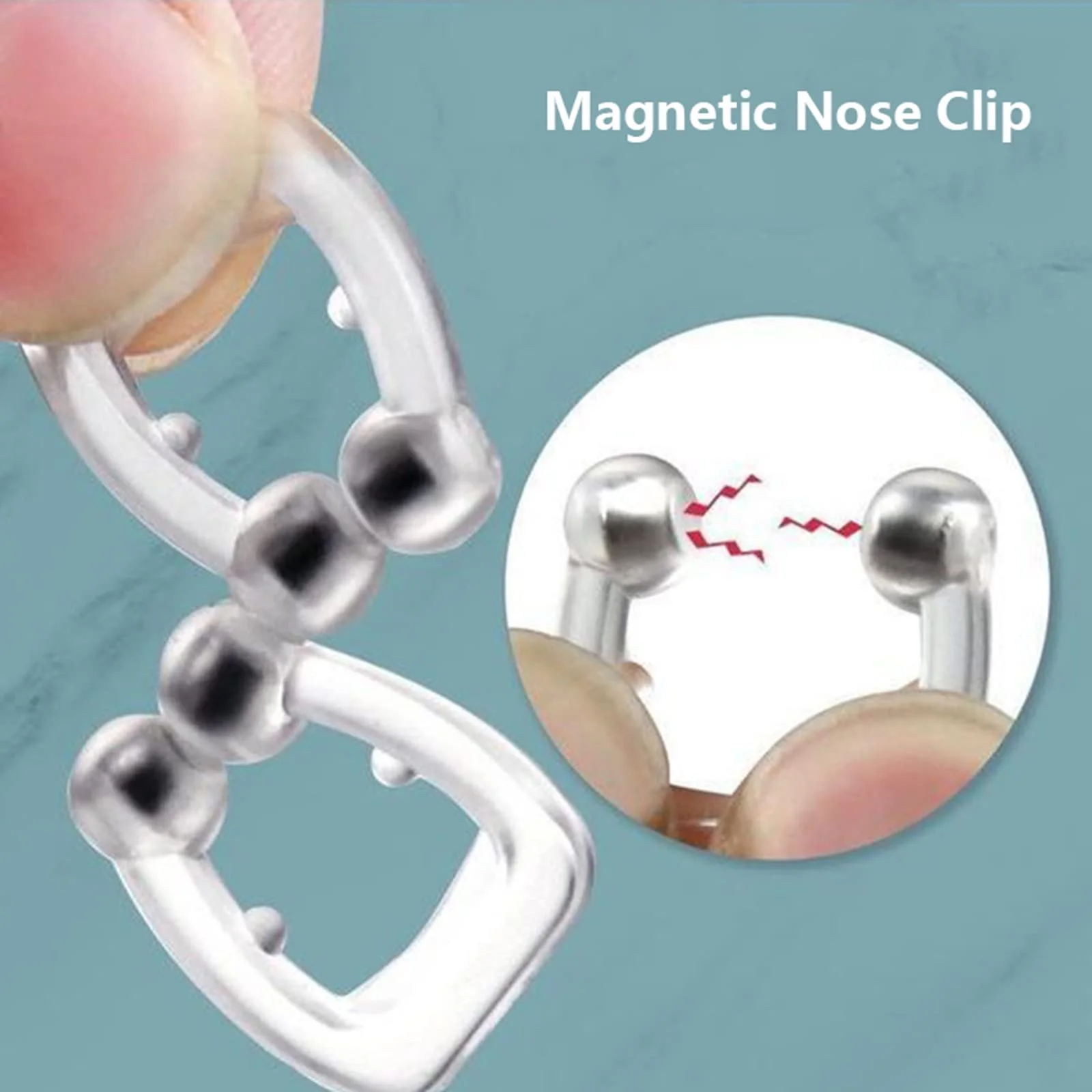 Клипса против храпа Силиконовая премиум Магнитная 4 шт., фото №4 Клипса против храпа Силиконовая премиум Магнитная 4 шт., фото №4