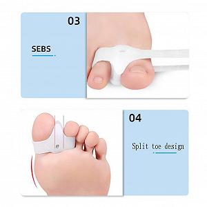 Коректор для великого пальця стопи CAZARU,  Hallux Valgus, роздільник synthetic.ua - Фото 1