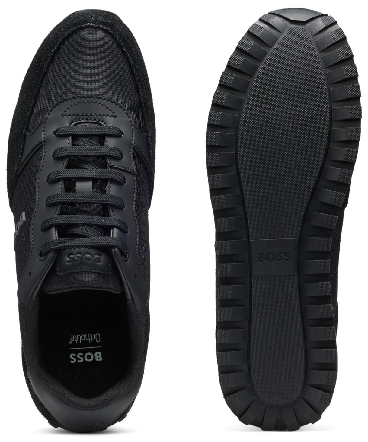 Чоловічі кросівки BOSS Parkour-L Runn / Чорні, фото №4