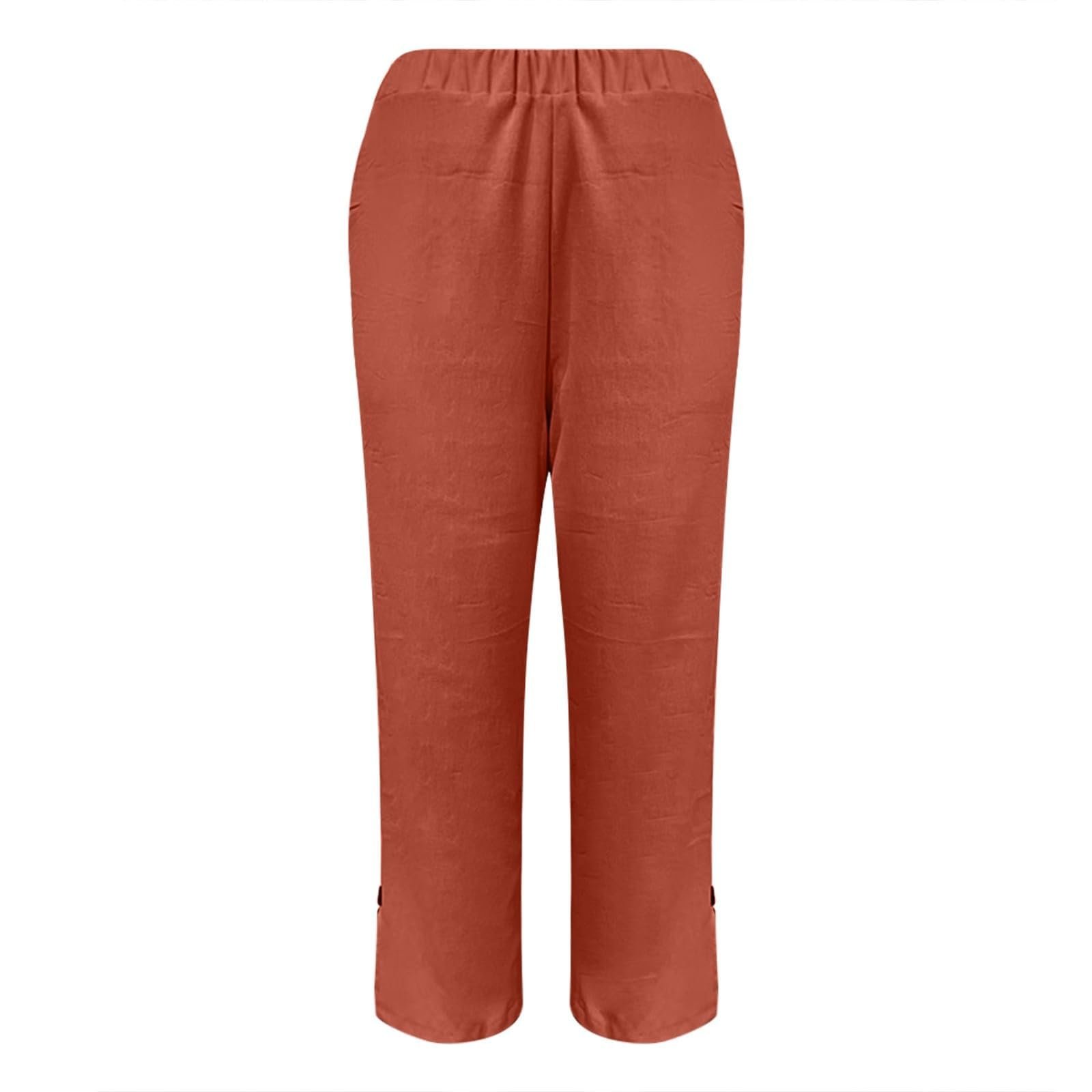 Лляні штани Жіночі з високою посадкою, фото №5 Лляні штани Жіночі з високою посадкою, фото №5