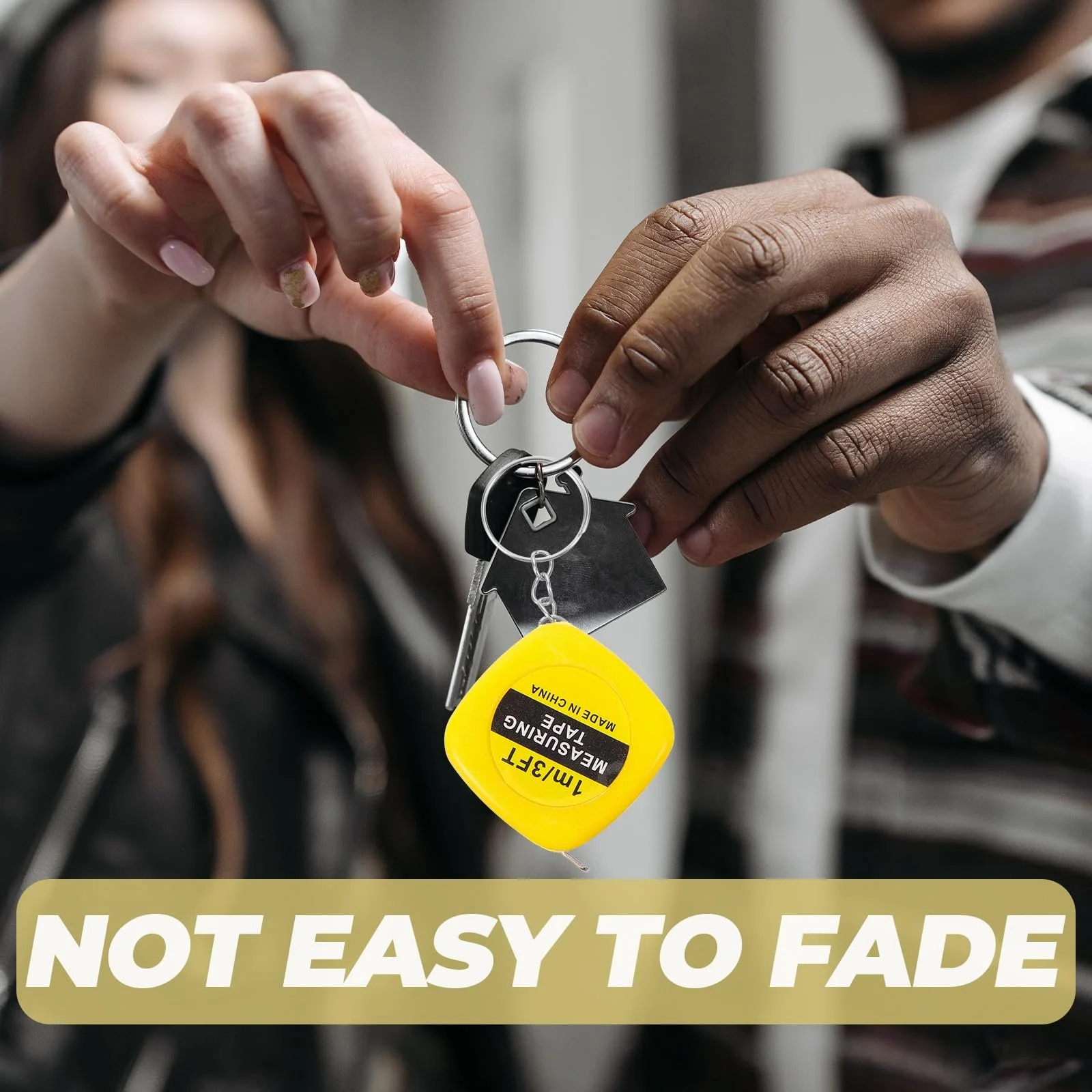 Рулетка NUOBESTY Міні рулетка на ключі для дитячих свят, 12 штук, фото №5