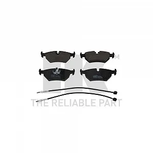 Комплект тормозных колодок, дисковый тормоз NK 221940 для CITROËN FIAT LANCIA PEUGEOT - Фото 1