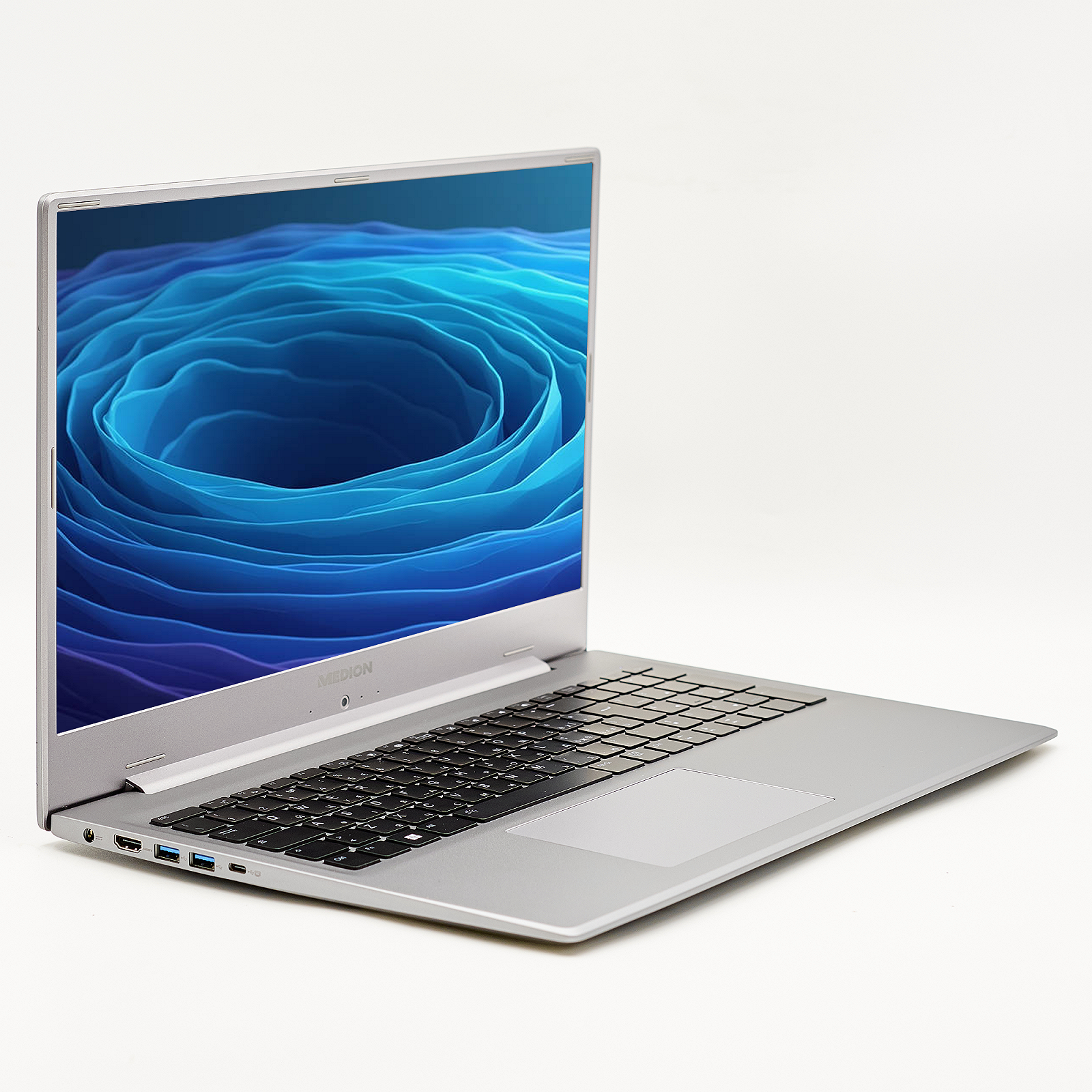 Ноутбук 17,3" Medion (Lenovo Group) Akoya S17403 Intel Core i5-10210U RAM 32 ГБ SSD 1 ТБ Intel UHD Graphics Металевий корпус Win10 (4420), фото №3