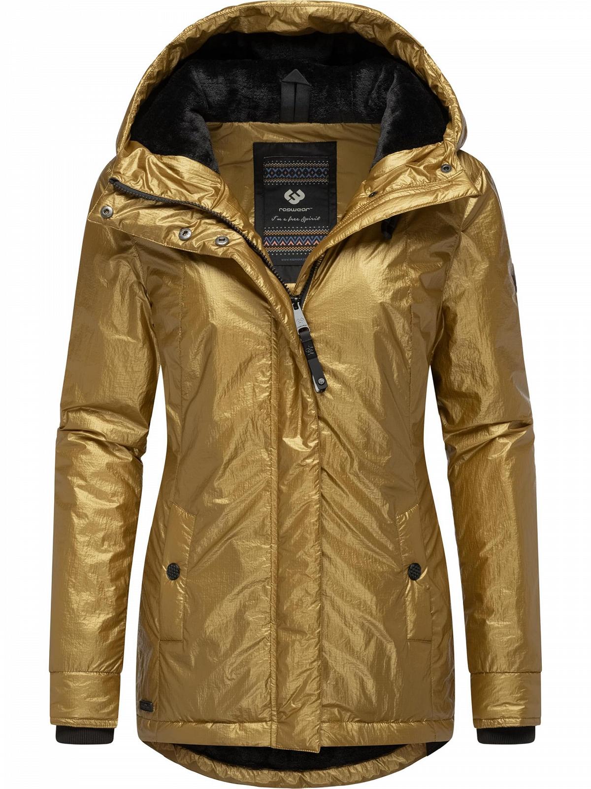 Куртка зимняя Ragwear Monadde Bling YOUMODO Женская Теплая Блестящая с Капюшоном, фото №1