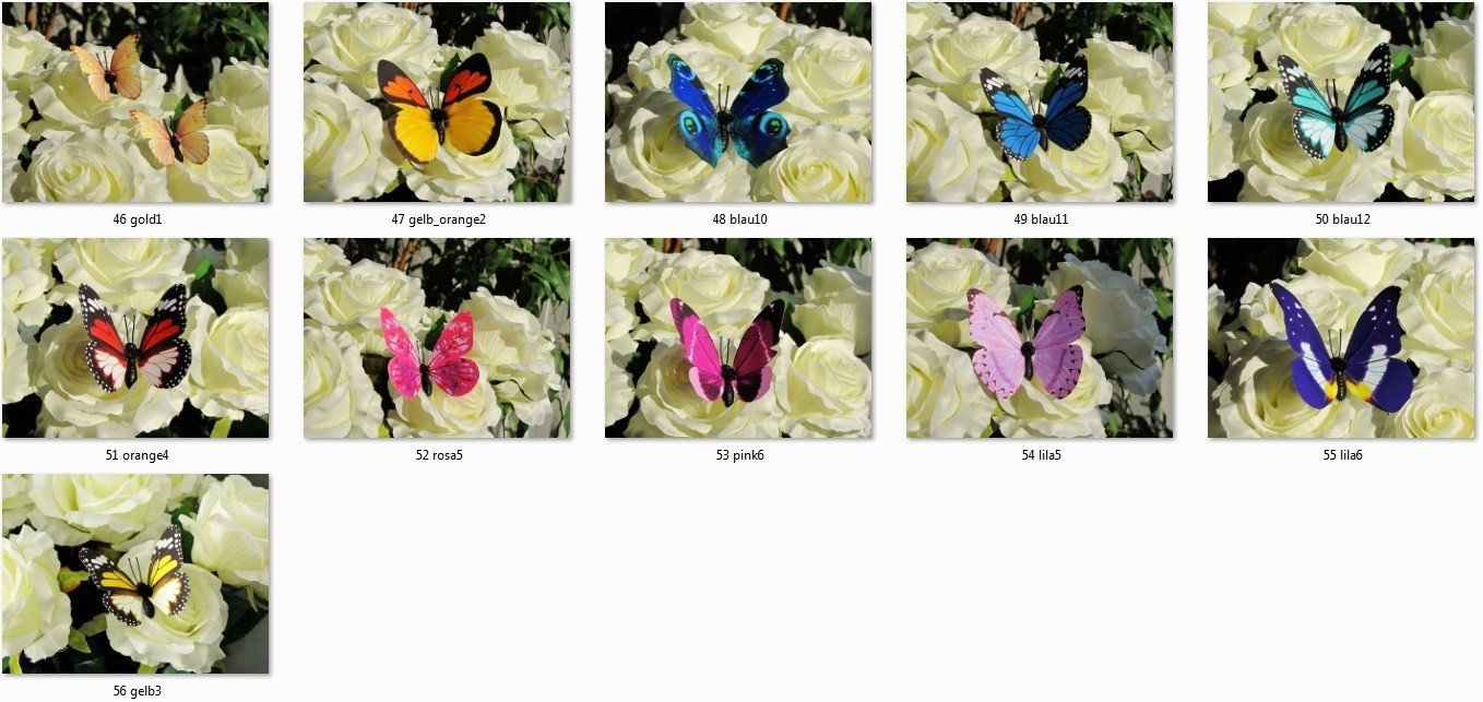 Наклейка-магніт 3D Butterfly Magnet, фото №5