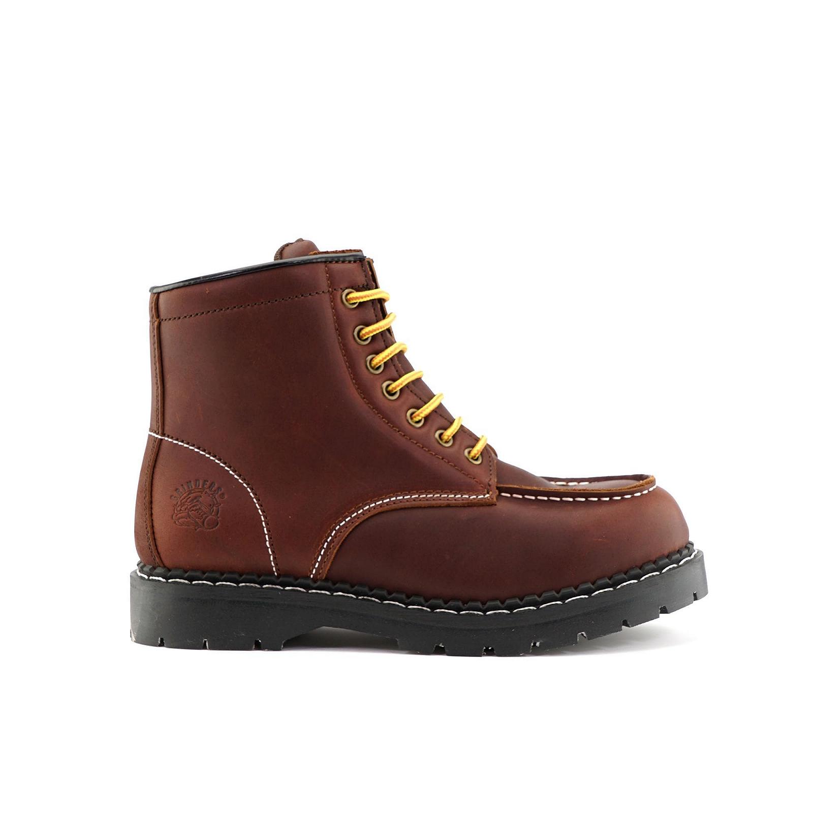 Ботинки Western Grinders Ryan ACS Vintage Кожа Бургунди, фото №1