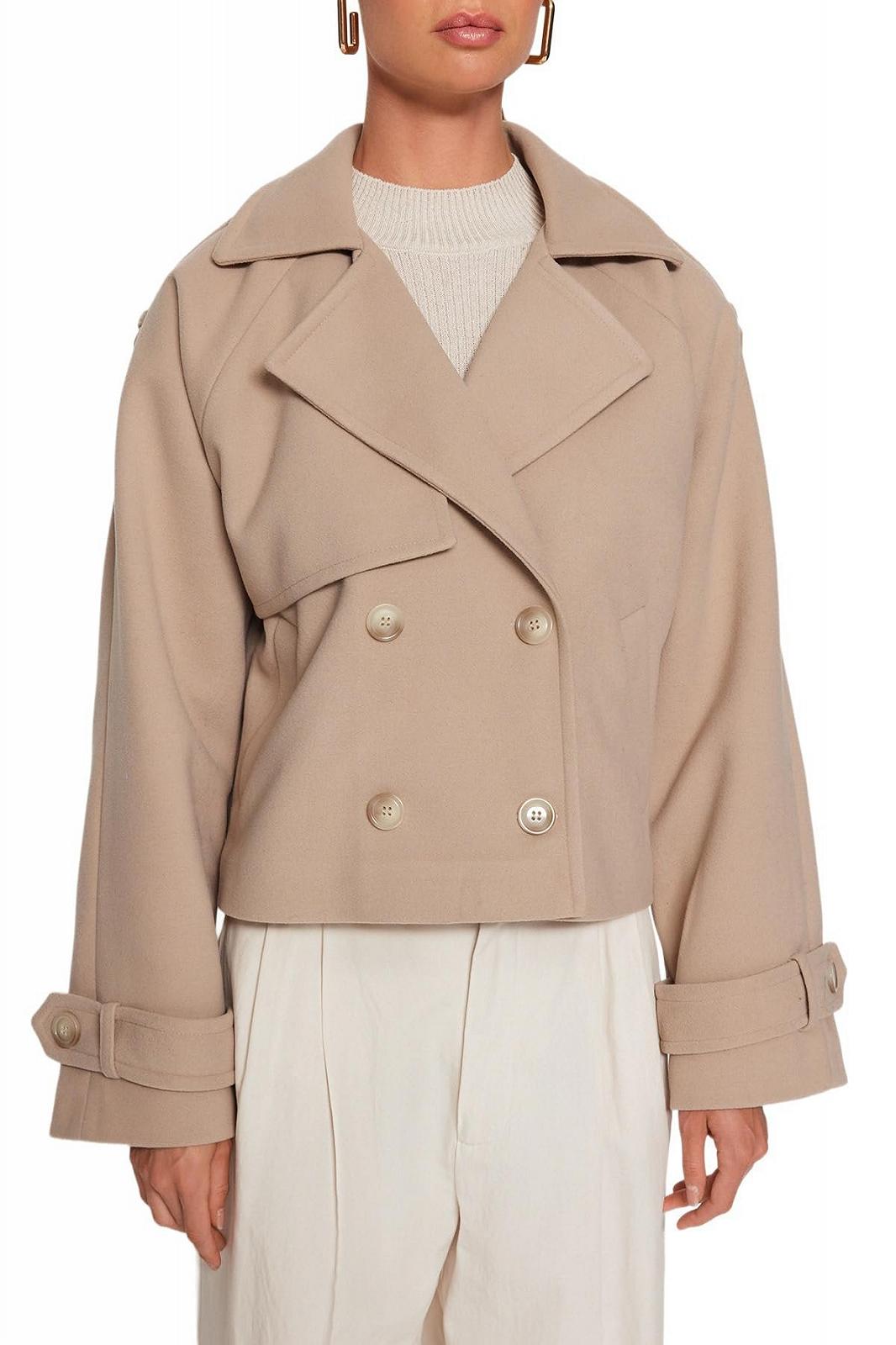 Пальто TRENDYOL Пряме, фото №4