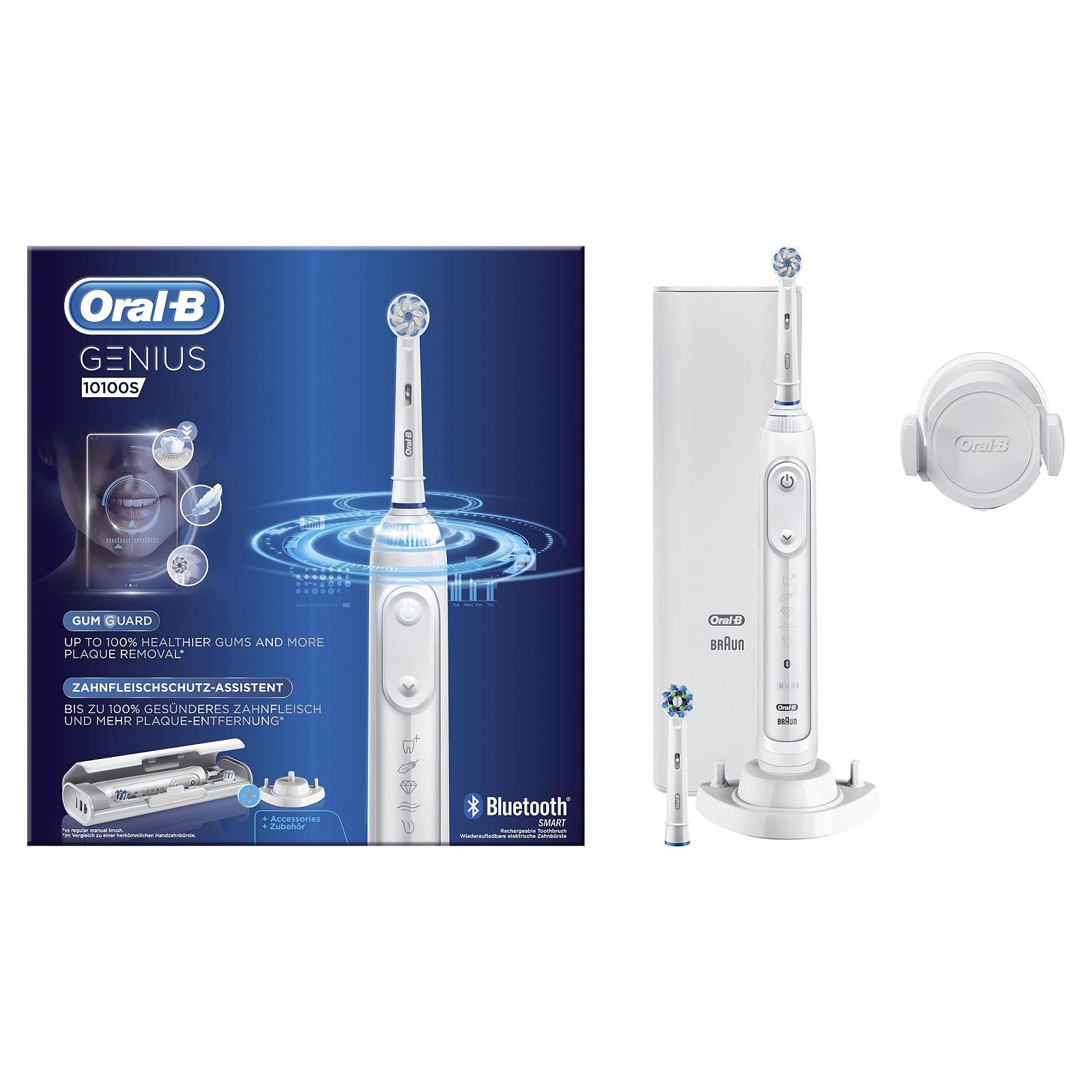 Зубная щетка ORAL-B Genius 10100S WIT, фото №1