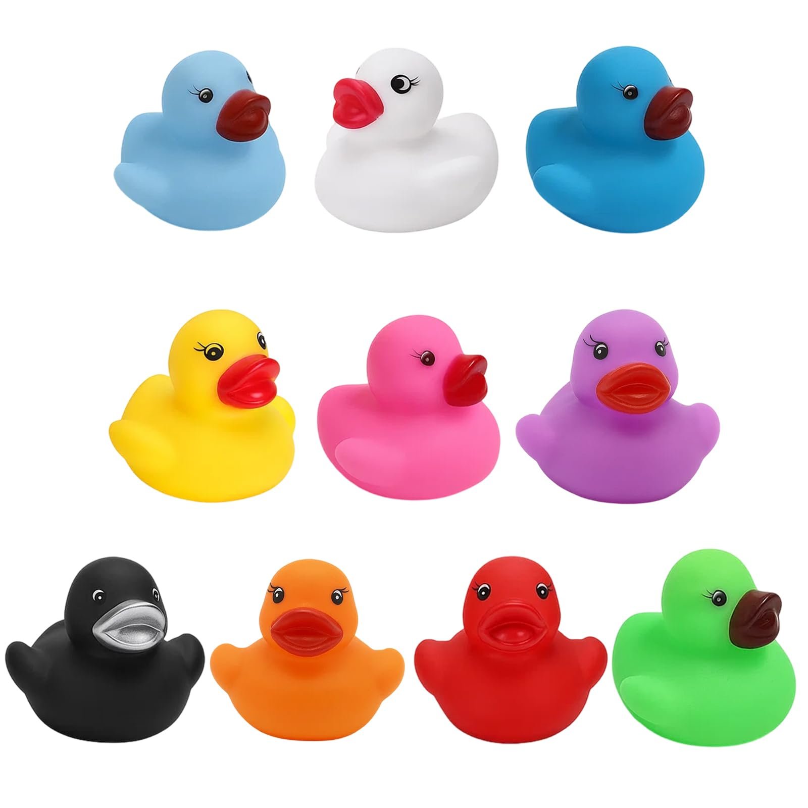 Набор игрушек для ванны Утка Резиновая Разные цвета, фото №1