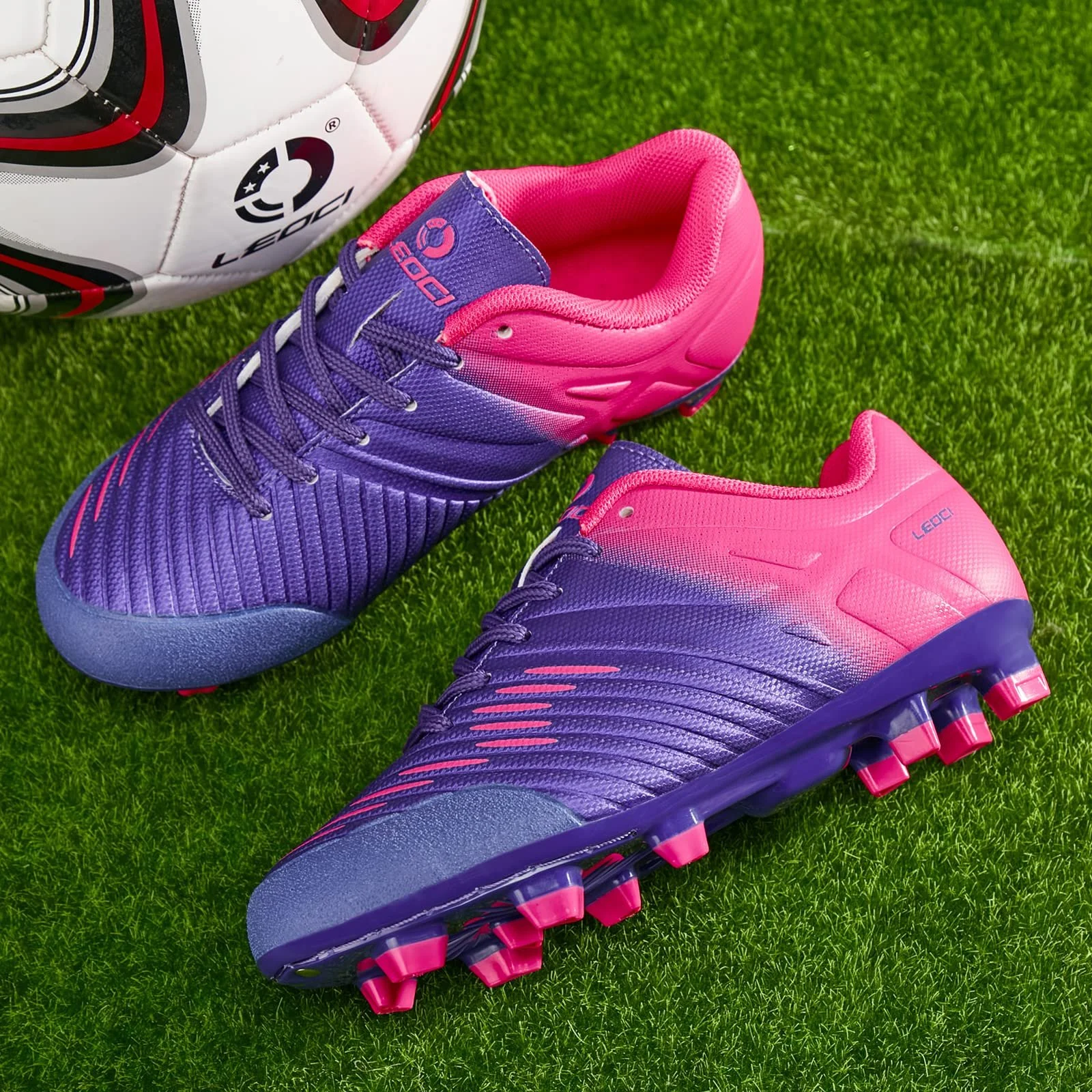 Футбольные Бутсы для Мальчиков Девочек Детские Маленькие Дети для Твердого Грунта Спортивные Футбольные Бутсы, фото №6 Футбольные Бутсы для Мальчиков Девочек Детские Маленькие Дети для Твердого Грунта Спортивные Футбольные Бутсы, фото №6